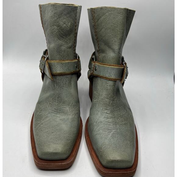 We The Free Women's Briggs Crop Rider Boots Green Size 8 NEW - Picture 3 of 9